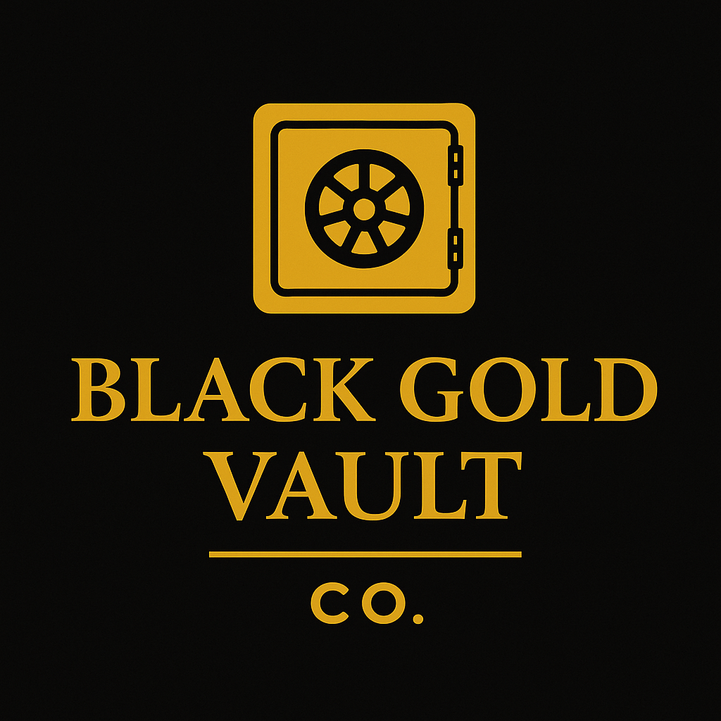Black Gold Vault Co. Logo